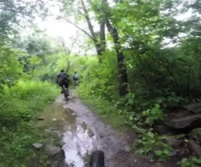 Stewart Mountain, New York hiking trail - natural landscape