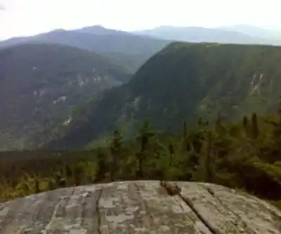 Hiking view of Mahoosuc Mountain, Maine
