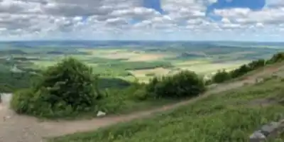 Mont Rougemont hiking trail - natural landscape