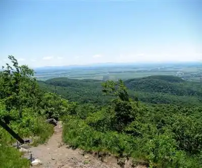 Mont Rougemont scenery - hiking