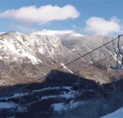 Hiking view of Cannon Mountain