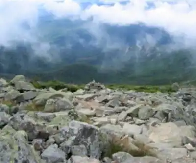 Paysage de Mount Lafayette, New Hampshire - randonnée pédestre