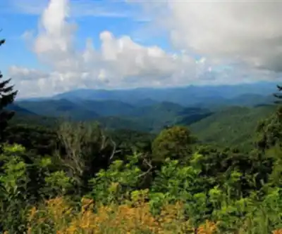Blueberry Mountain, New York hiking trail - natural landscape