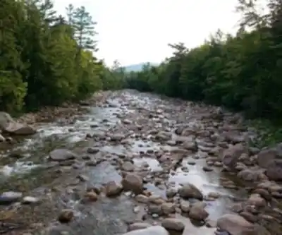Owls Head, New Hampshire hiking trail - natural landscape