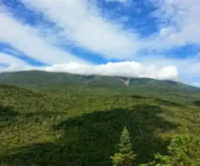 Hiking view of Owls Head, New Hampshire