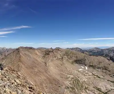 Mount Gilbert, Nevada hiking trail - natural landscape