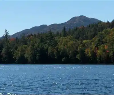 Ampersand Mountain, New York hiking trail - natural landscape