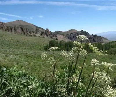Humboldt Peak, Nevada hiking trail - natural landscape