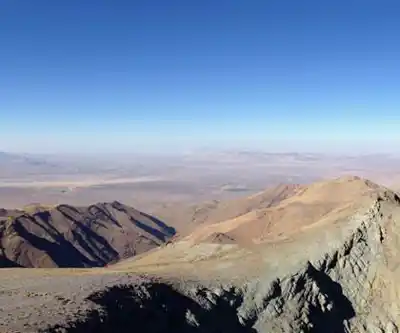 Mount Lewis, Nevada hiking trail - natural landscape