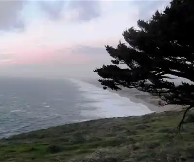 Point Reyes, California hiking trail - natural landscape