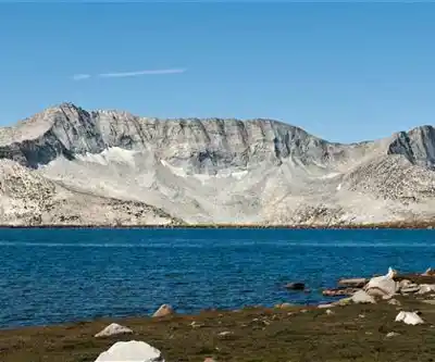 Basin Mountain, California hiking trail - natural landscape