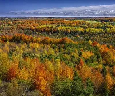 Murphys Pinnacle, Ontario hiking trail - natural landscape