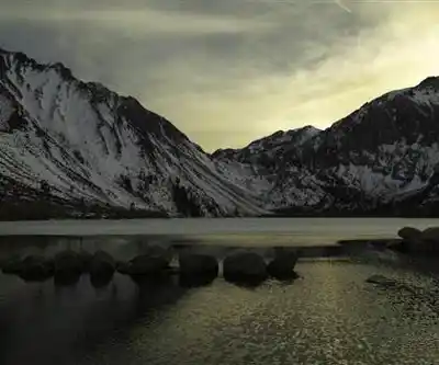 Mount Morrison, California hiking trail - natural landscape