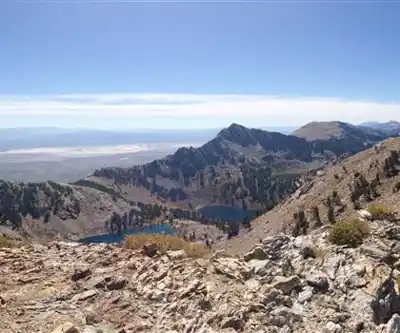 Mount Fitzgerald, Nevada hiking trail - natural landscape