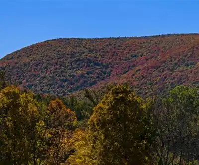 Sentier de randonnée North Dome, New York - paysage naturel
