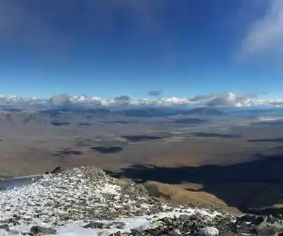 Star Peak, Nevada hiking trail - natural landscape