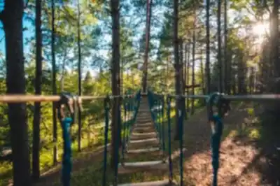 Vue en randonnée de Parc Aventures Cap Jaseux