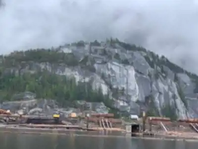 Vue en randonnée de Squamish Chief