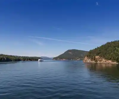 Bluffs Park hiking trail - natural landscape