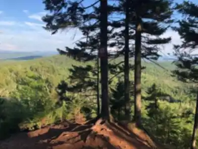 Vue en randonnée de Mont Hereford