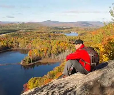 Mont Sourire scenery - hiking