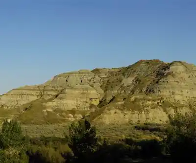 Sentier de randonnée Dinosaur Provincial Park - paysage naturel