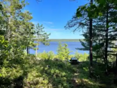 Sentier de randonnée Parc de la Pointe-aux-roches - paysage naturel