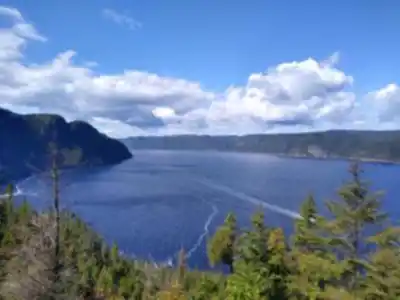 Hiking view of Parc National Du Fjord-du-saguenay