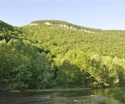 Sentier de randonnée Cave Mountain - paysage naturel