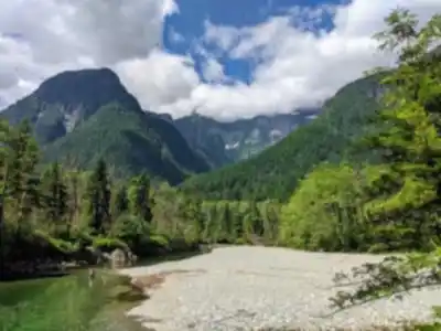 Golden Ears Provincial Park hiking trail - natural landscape