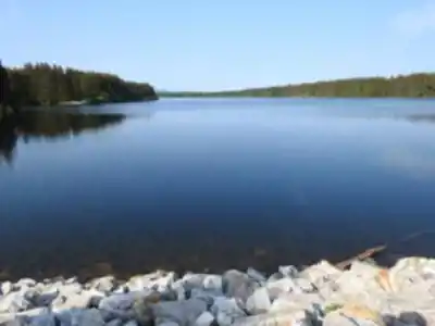 Vue en randonnée de Réserve faunique de Matane