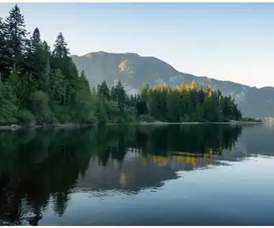 Sentier de randonnée Horne Lake - paysage naturel