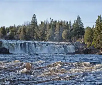 Vue en randonnée de New River Beach Provincial Park