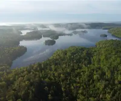 Lake Charlotte, Nova Scotia hiking trail - natural landscape
