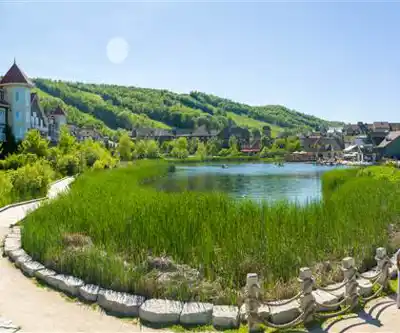 Blue Mountain Resort hiking trail - natural landscape