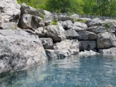 Hiking view of Lussier Hot Springs