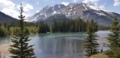 Hiking view of Kananaskis Pass