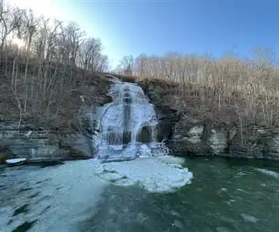 Montour Falls hiking trail - natural landscape