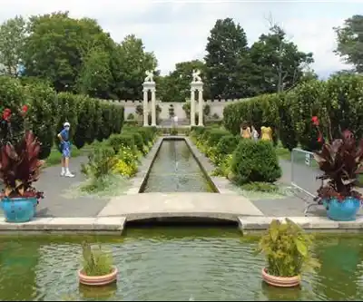 Sentier de randonnée Untermyer Park and Gardens - paysage naturel