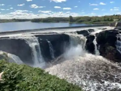 Vue en randonnée de Parc des Chutes-De-La-Chaudières