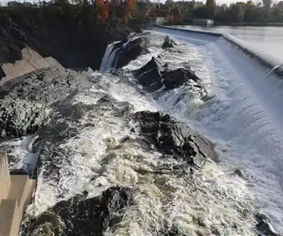 Paysage de Parc des Chutes-De-La-Chaudières - randonnée pédestre