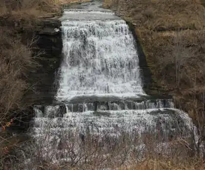 Felker's Falls Conservation Area hiking trail - natural landscape