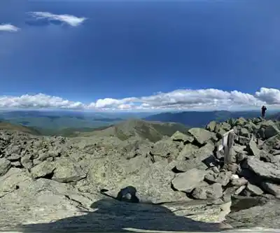 Sentier de randonnée Mount Jefferson View - paysage naturel
