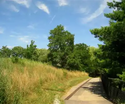 Danehy Park hiking trail - natural landscape