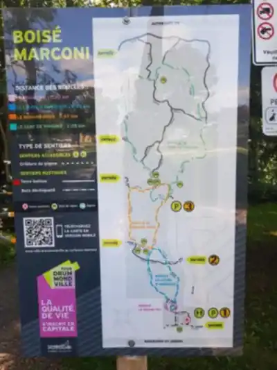 Boisé Marconi hike - nature and outdoors