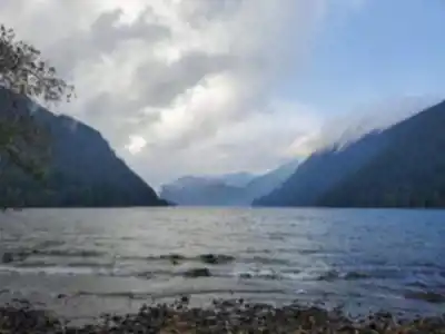 Vue en randonnée de Lake Cowichan