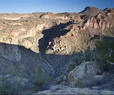 White Rocks National Recreation Area hiking trail - natural landscape
