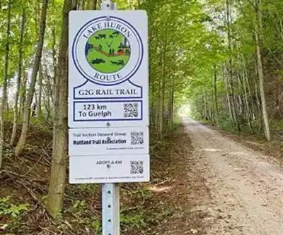 Discover Perth Harvest Pathway Milverton- G2G Rail Trail in Huron, Perth, Waterloo and Wellington