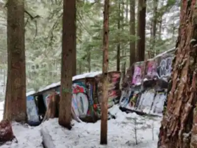 Découvrir Train Wreck en Montagnes Côtières de Vancouver