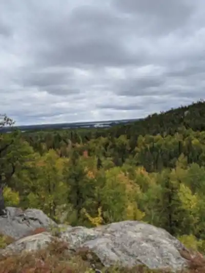 Hiking view of Les Collines D'alembert